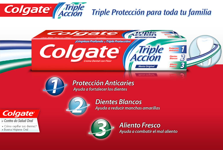 Crema Dental Colgate&reg; Tripla Acción