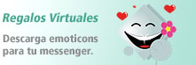 Regalos Virtuales - Descarga emoticons para tu messenger
