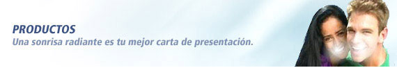 Produtos - Una sonrisa radiante es tu mejor carta de presentaci&oacute;n