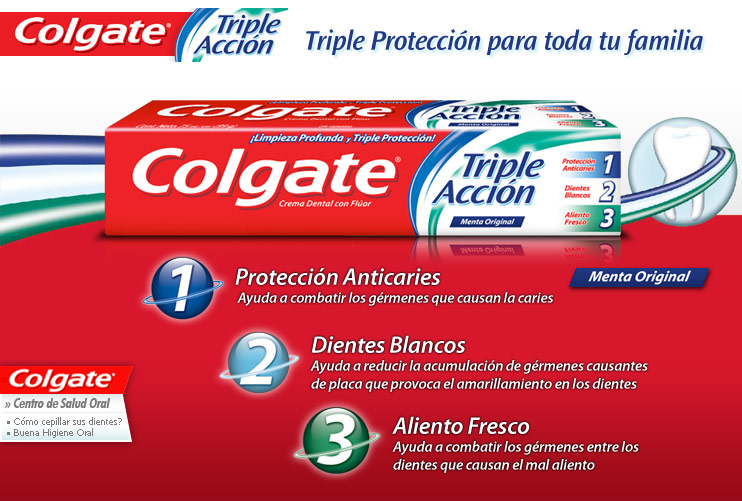 Crema Dental Colgate&reg; Tripla Acción
