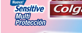 Colgate Sensitive Multi Proteção proporciona máximo alivio contra la sensibilidad