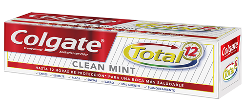 Crema Dental Colgate<sup>®</sup> Total 12 Clean Mint